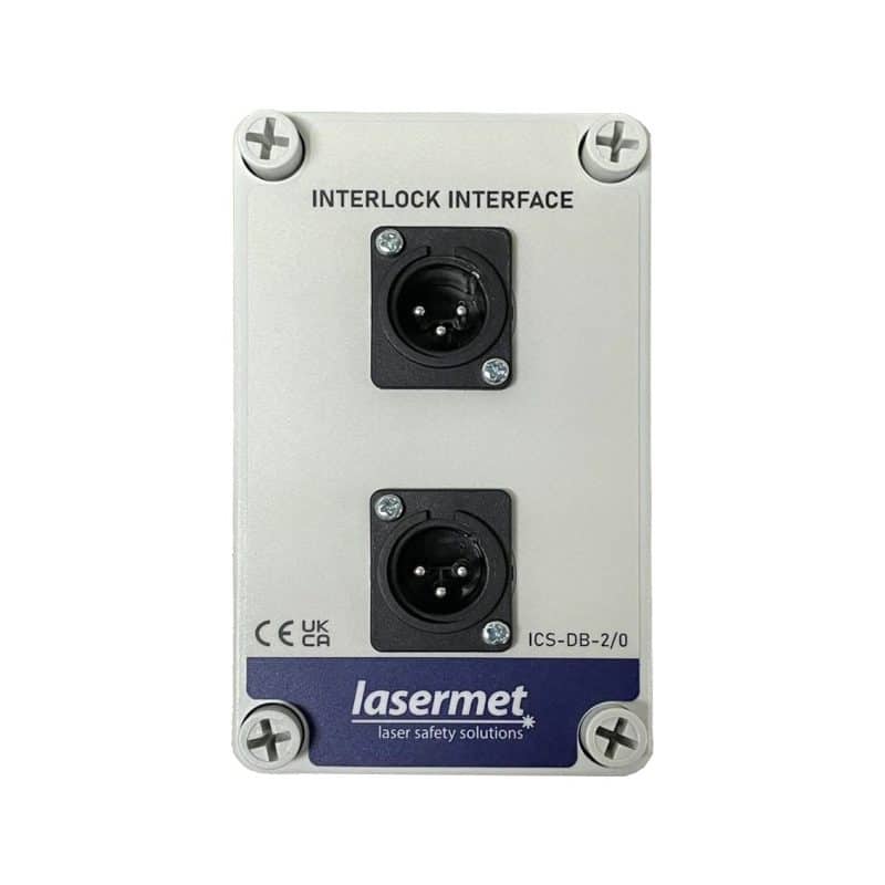Distribution box connects to two interlocks.